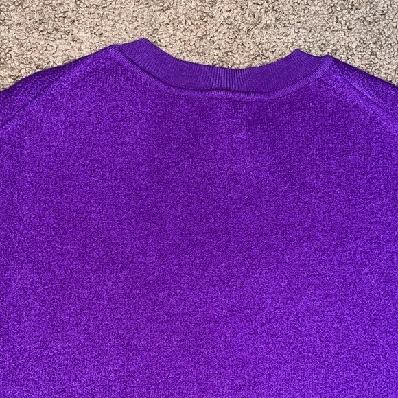 Christian Wijnants Wool Felted Pullover Sweater Orchid Purple Small - Picture 8 of 11